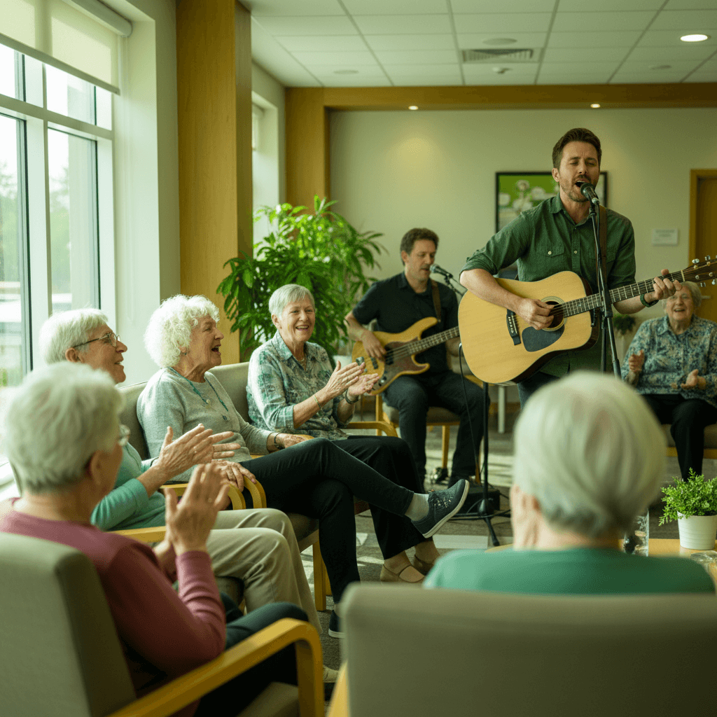 Pourquoi la musique live transforme la vie en résidence : 7 bienfaits prouvés