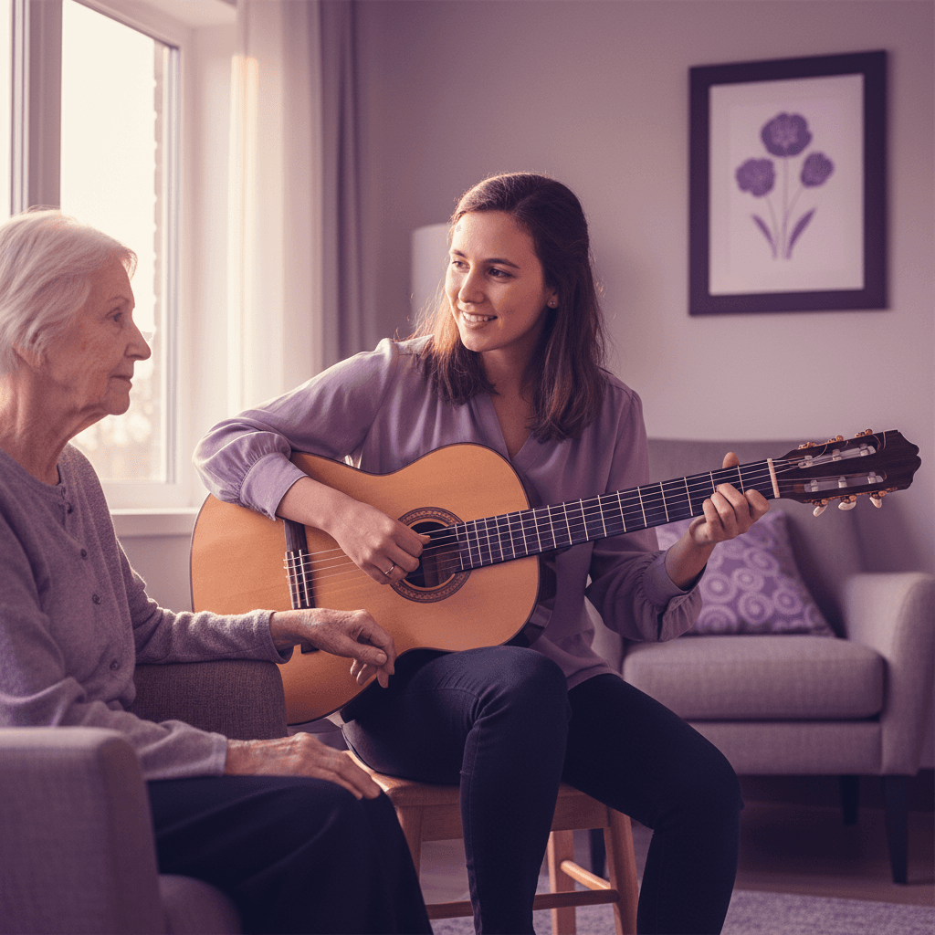 Performer pour des personnes vivant avec l'Alzheimer : Guide sensible et pratique